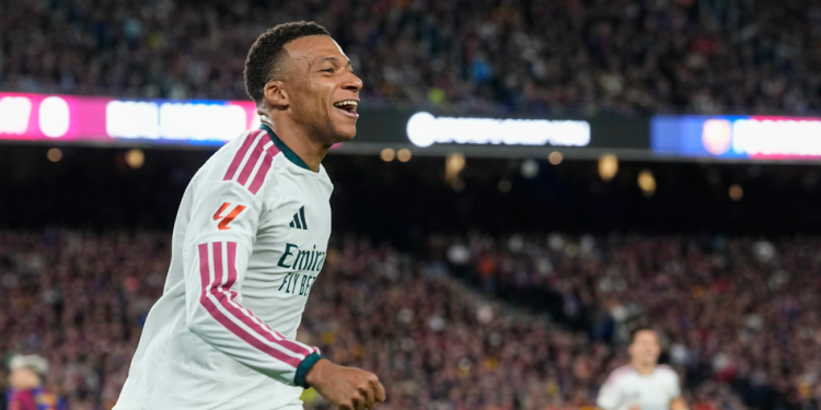 Kylian Mbappé alcanza los 100 goles con el Real Madrid