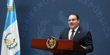 El ministro de Gobernación, Marco Antonio Villeda