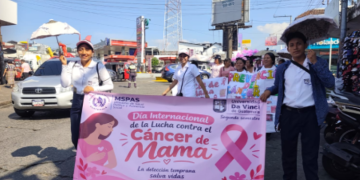 Más de 500 personas se unen en Mazatenango para promover la detección temprana del cáncer de mama