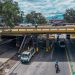 Covial desarrolla trabajos en el puente Periférico-Aguilar Batres./Foto: CIV.