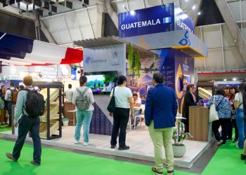 Guatemala genera 113 reuniones comerciales en feria alimentaria internacional. / Foto: Mineco.
