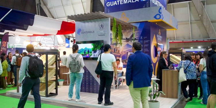 Guatemala genera 113 reuniones comerciales en feria alimentaria internacional. / Foto: Mineco.