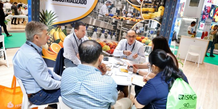 Empresas guatemaltecas reportan 97 reuniones de negocios en Fruit Attraction. / Foto: Mineco.