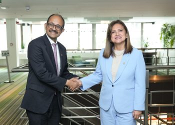 Vicepresidenta Herrera busca cooperación con la ONU para prevenir desastres