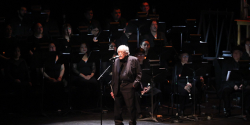 Finde Cultural: Joaquín Orellana en La tumba del gran lengua./Foto: MCD.