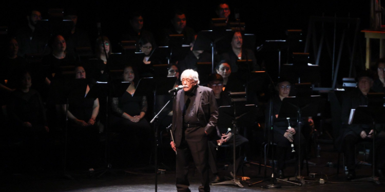 Finde Cultural: Joaquín Orellana en La tumba del gran lengua./Foto: MCD.