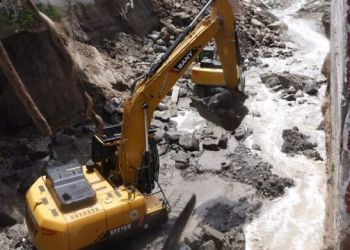 Conred trabaja para mitigar riesgos en Villa Hermosa I. / Foto: DCA.