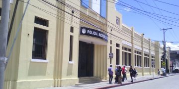 Sede de la Policía Nacional Civil en la zona 1.