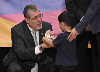 Renap lanza Documento Personal de Identificación de Menores de Edad. / Foto: Álvaro Interiano.