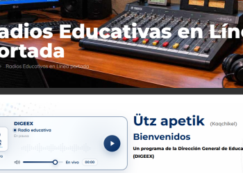Programa de radios educativas del Mineduc promueve el acceso a educación comunitaria. (Foto: captura de pantalla)