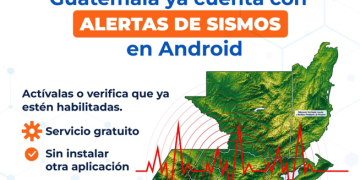 Alertas sísmicas estarán disponibles para teléfonos Android. (Foto: Conred)