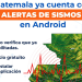Alertas sísmicas estarán disponibles para teléfonos Android. (Foto: Conred)
