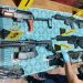 Durante la diligencia, las autoridades decomisaron un arsenal conformado por cuatro carabinas, una escopeta, cuatro pistolas y 196 municiones. / Foto: PNC