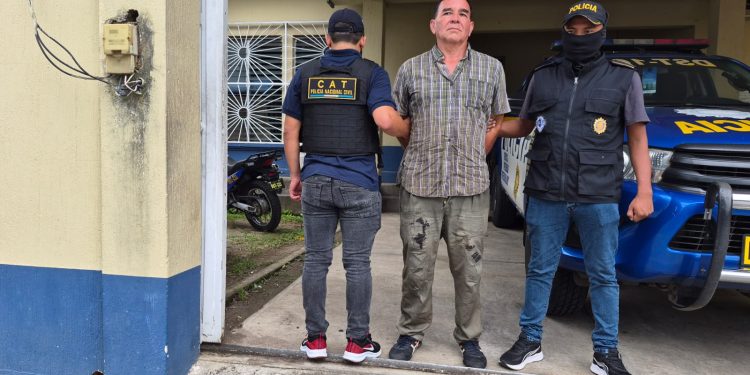 PNC captura a la persona 39 con fines de extradición a Estados Unidos