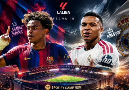 Barcelona vs. Real Madrid un clásico que paraliza el mundo del futbol este domingo
