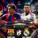 Barcelona vs. Real Madrid un clásico que paraliza el mundo del fútbol este domingo