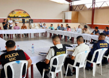 Instalan mesa de seguridad en Tiquisate y analizan estadísticas delictivas de 2025 y 2026