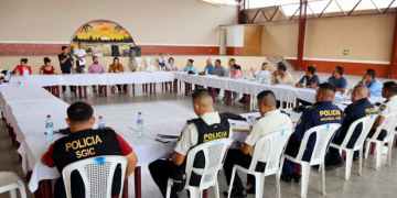 Instalan mesa de seguridad en Tiquisate y analizan estadísticas delictivas de 2025 y 2026