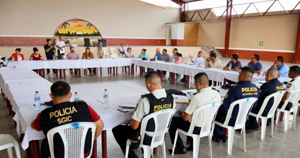 Instalan mesa de seguridad en Tiquisate y analizan estadísticas delictivas de 2025 y 2026