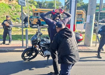 PNC lleva a cabo operativos de prevención en ruta Interamericana y CENMA. (Foto: PNC)