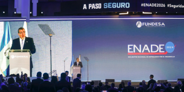 Presidente Arévalo destaca acciones por seguridad durante el ENADE 2026. (Foto: Gilbert García)