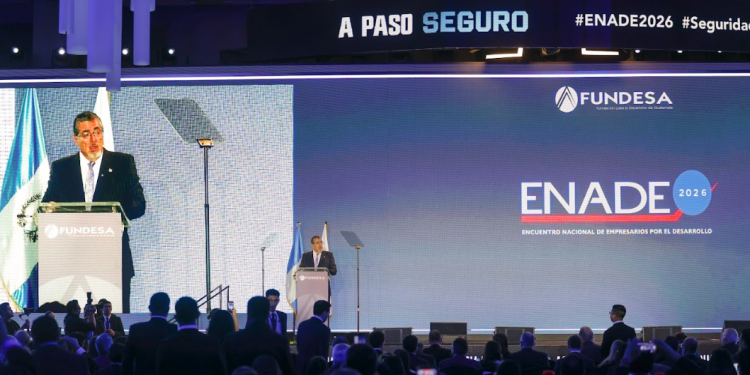 Presidente Arévalo destaca acciones por seguridad durante el ENADE 2026. (Foto: Gilbert García)