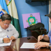 Firma de convenio impulsa la construcción de puesto de salud en aldea Cruz Alta, Esquipulas