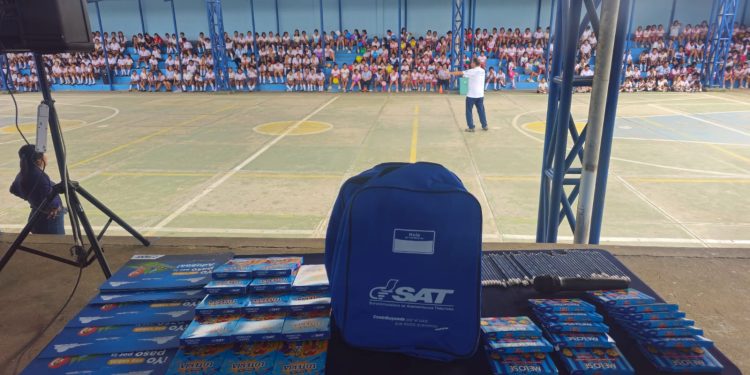 SAT lleva cultura tributaria a más de 72 mil estudiantes. / Foto: SAT.