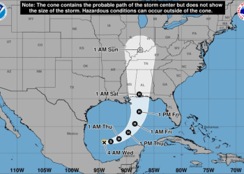 La tormenta tropical Isaias amenaza con lluvias intensas en el sureste de México
