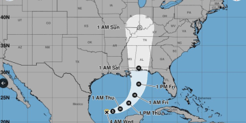 La tormenta tropical Isaias amenaza con lluvias intensas en el sureste de México